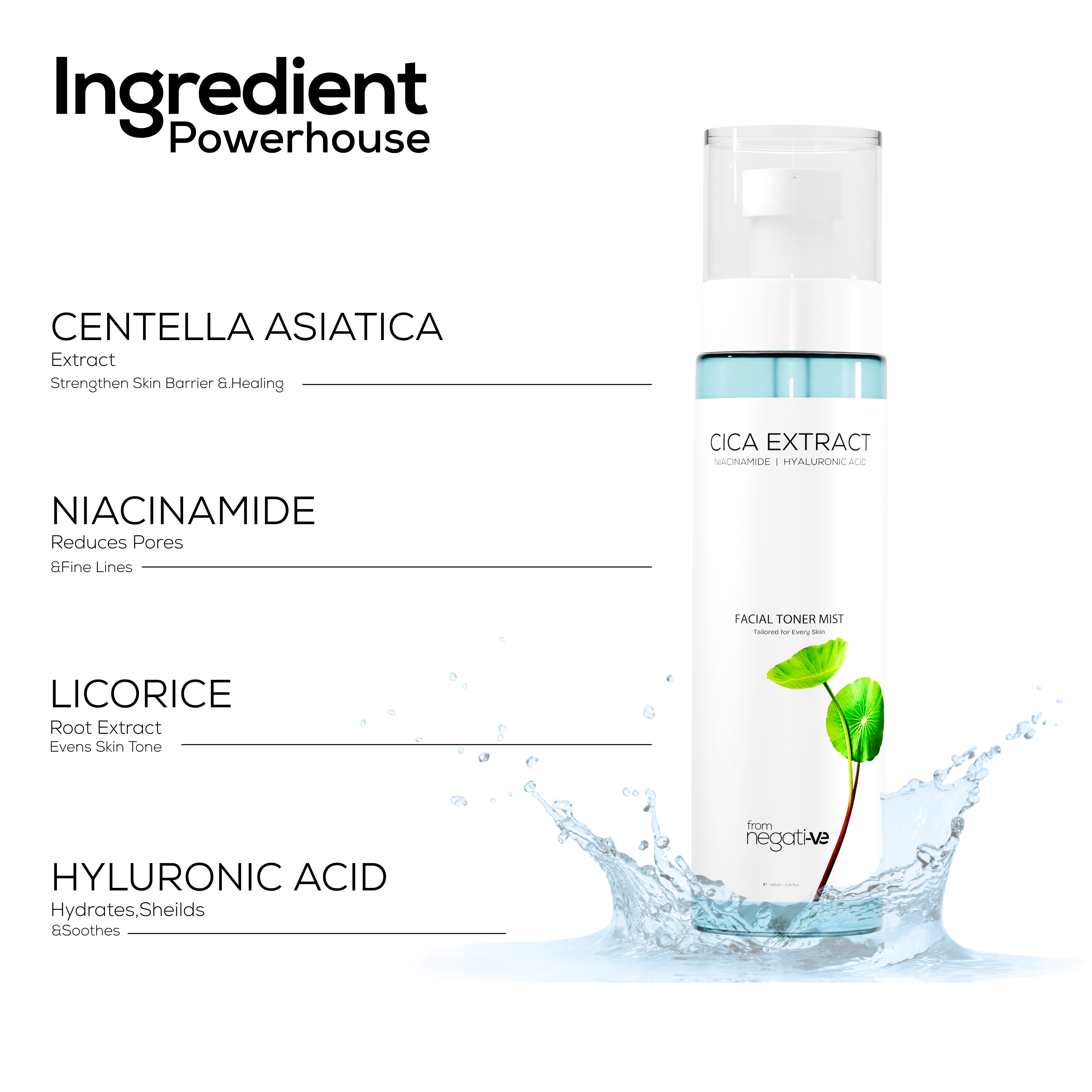 CICA Niacinamide Face Toner