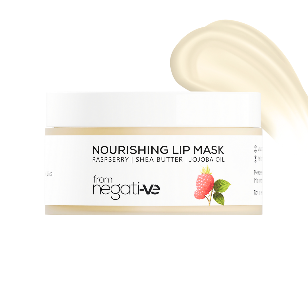 Nourishing Lip Mask with Raspberry, Shea Butter & Jojoba Oil
