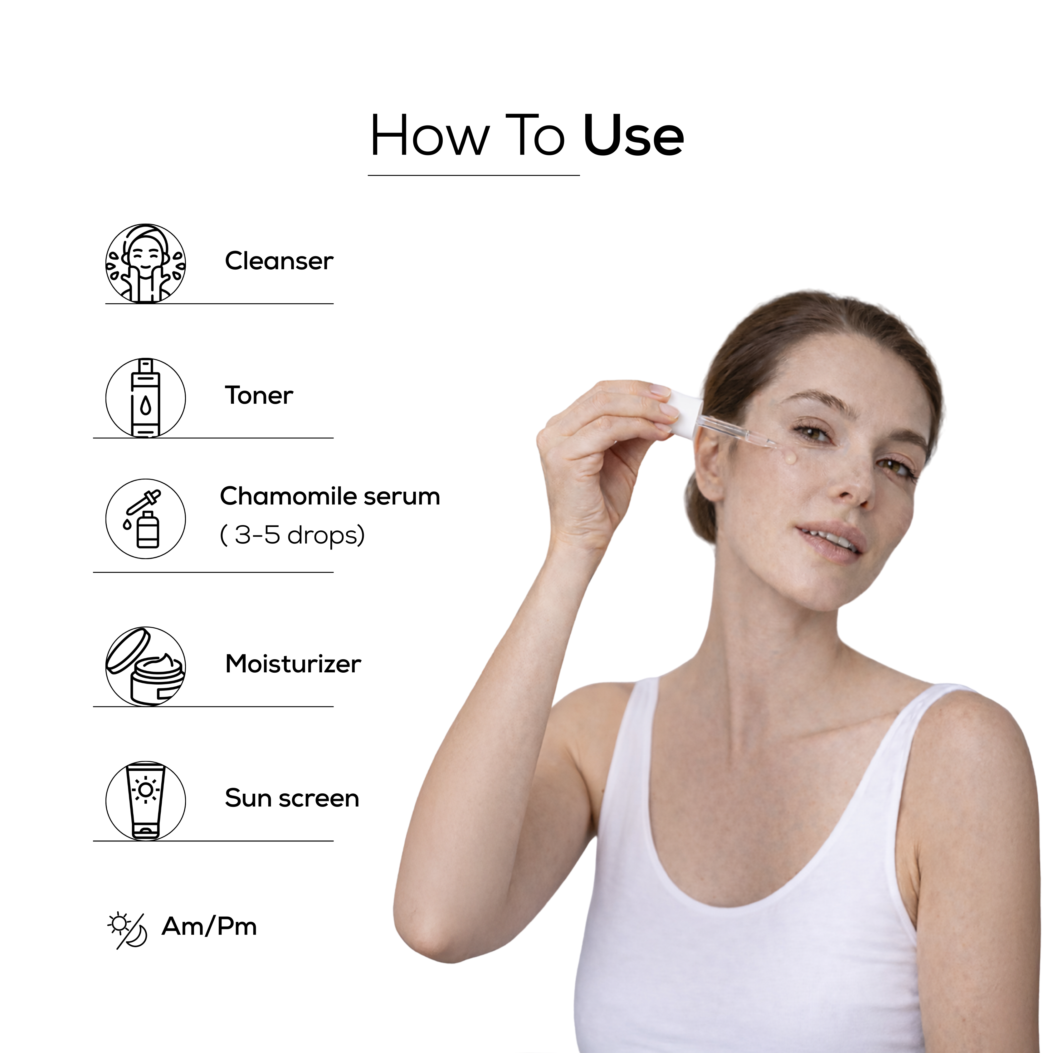 Chamomile Vitamin C & Alpha Arbutin Face Serum - Brightening