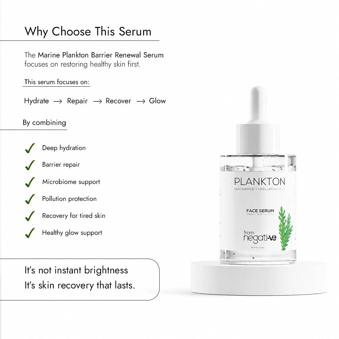 Marine Plankton Barrier Renewal Serum – Recovery & Glow